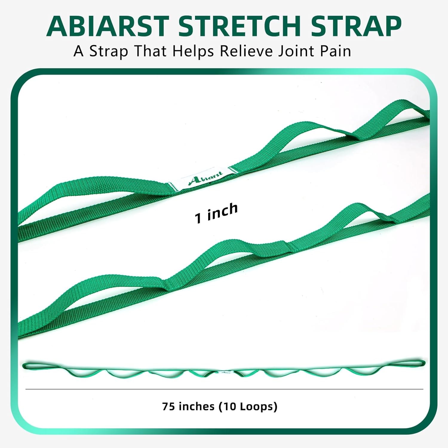 Stretching Strap for Flexibility & Mobility Training - Image 4