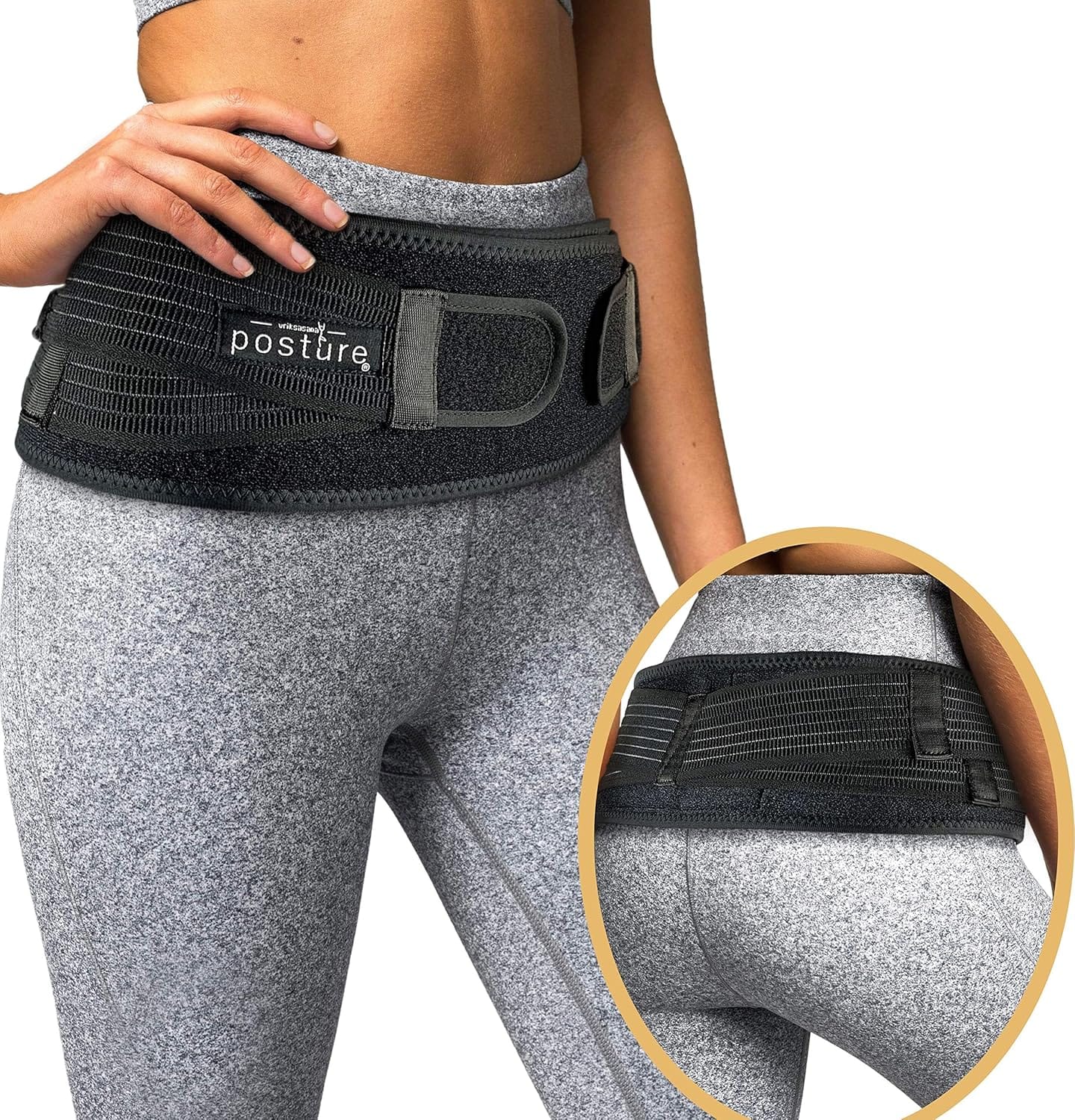 SI Joint Belt for Pelvic & Lower Back Support